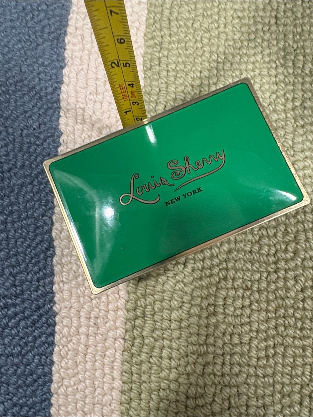 Louis Sherry Small Green Decorative Candy Box - Picture 8 of 9